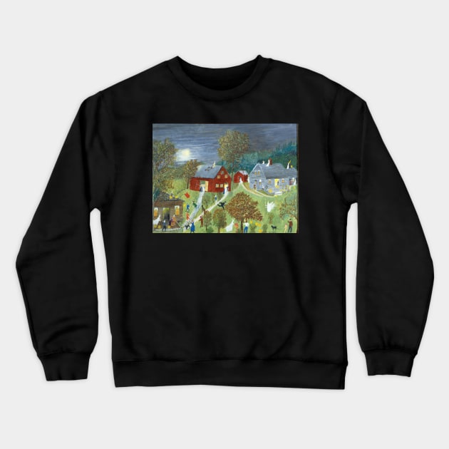 grandma moses Crewneck Sweatshirt by QualityArtFirst